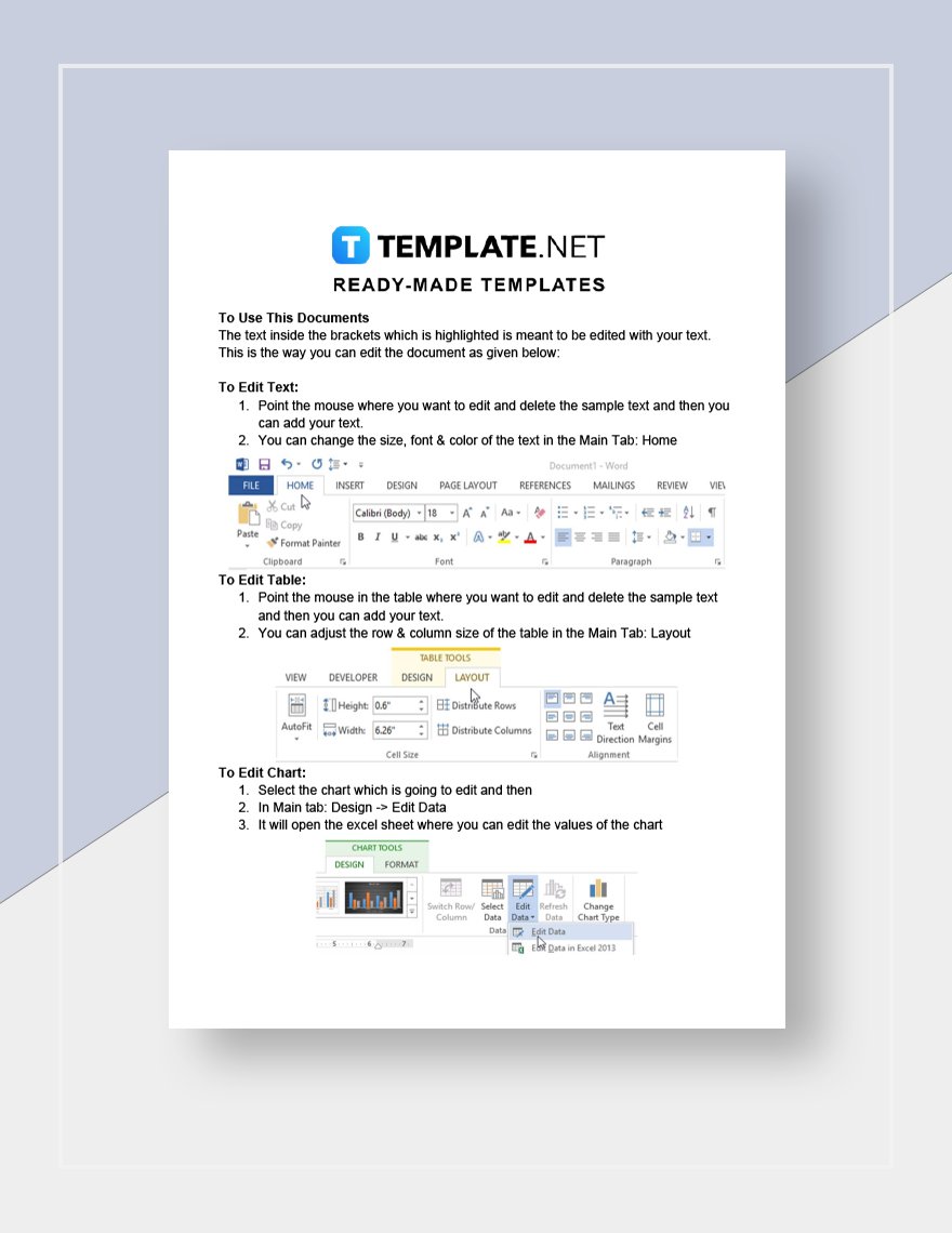 Work From Home Policy Statement Template