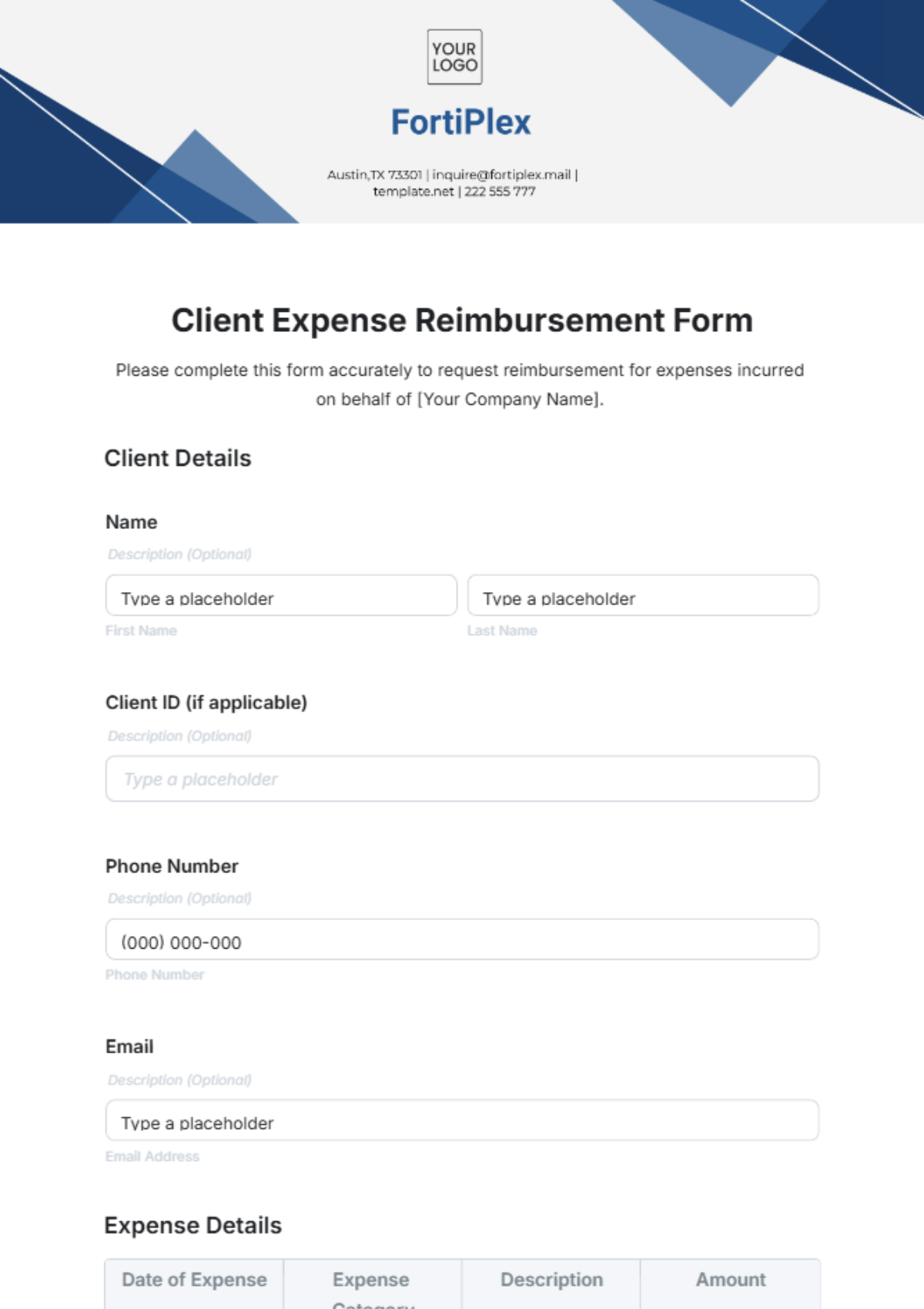 Free Reimbursement Form Templates To Edit Online Free Reimbursement Form Templates To Edit Online