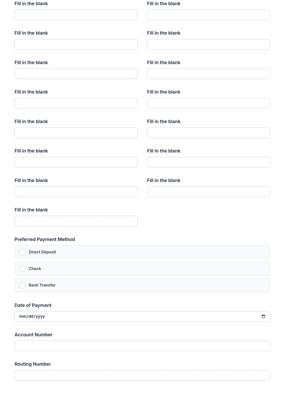 Free Office Expense Reimbursement Form Template & AI Maker
