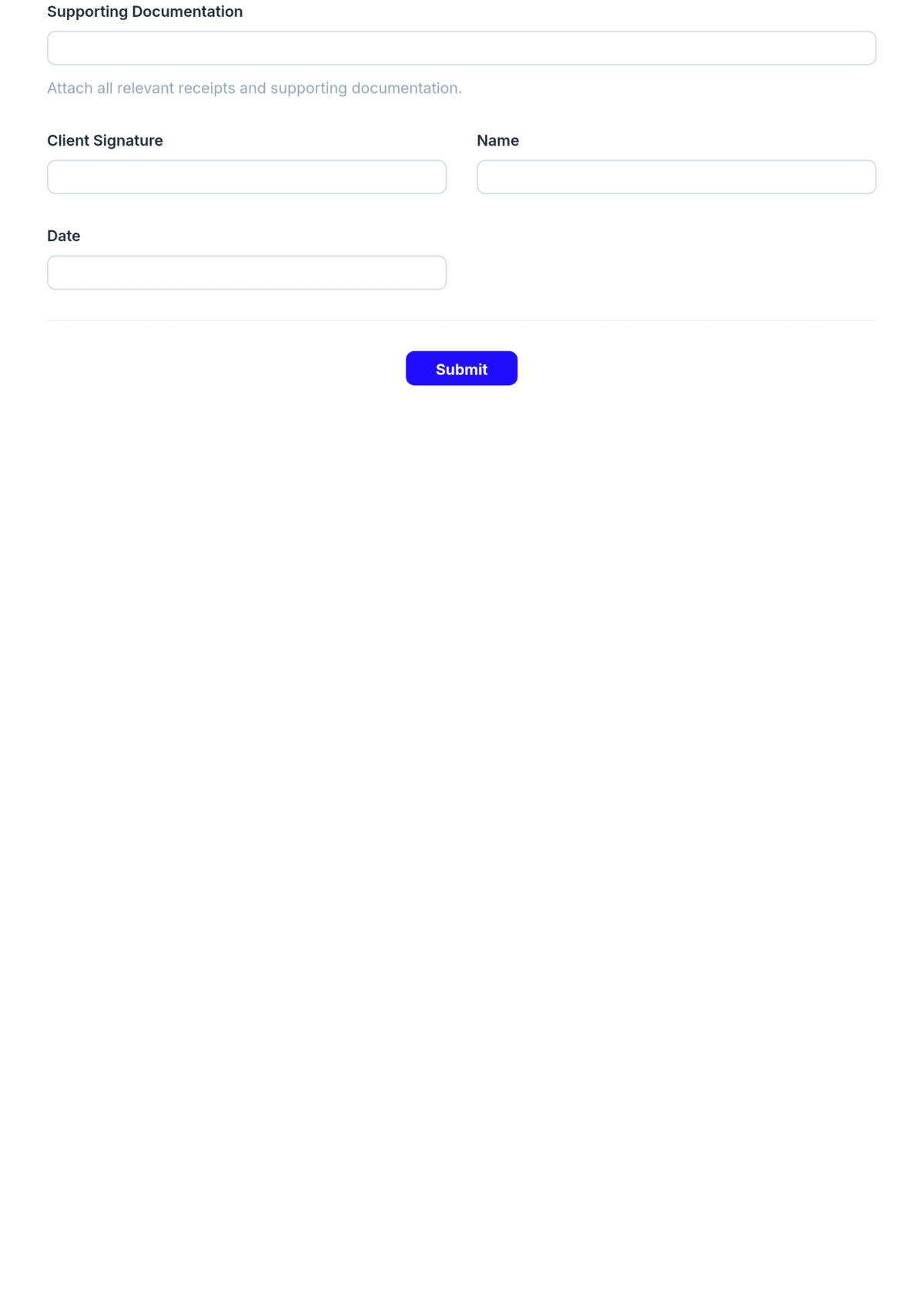 Free Office Expense Reimbursement Form Template & AI Maker