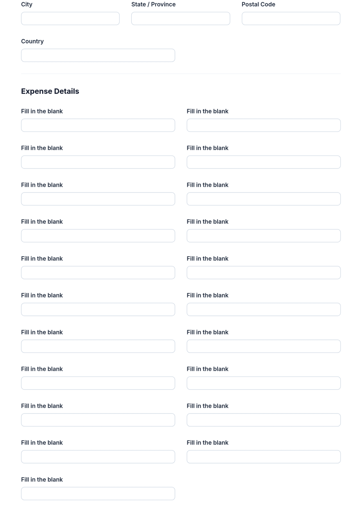 Free Home Office Reimbursement Form Template & AI Maker Free Home Office Reimbursement Form Template & AI Maker