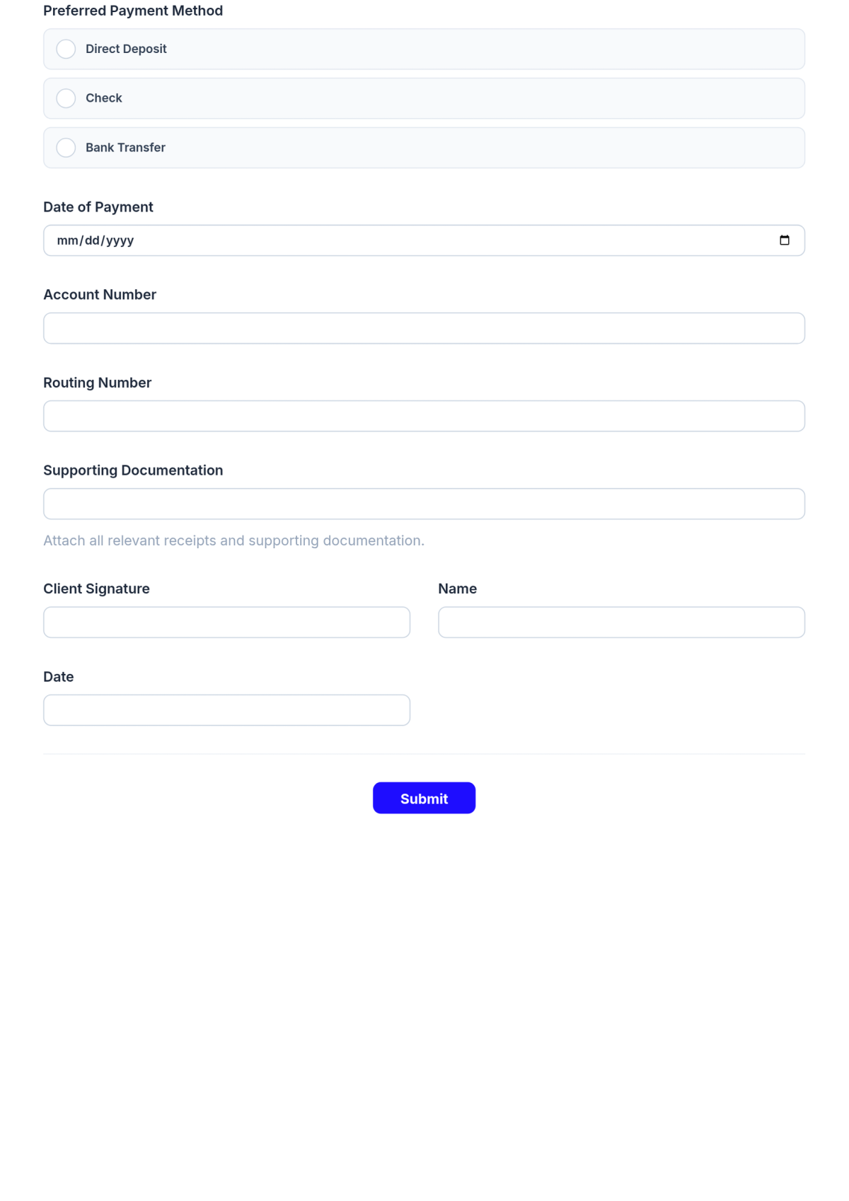 Free Home Office Reimbursement Form Template & AI Maker Free Home Office Reimbursement Form Template & AI Maker