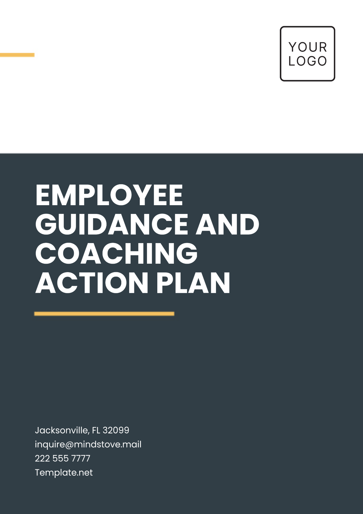 Free Employee Guidance and Coaching Action Plan Template