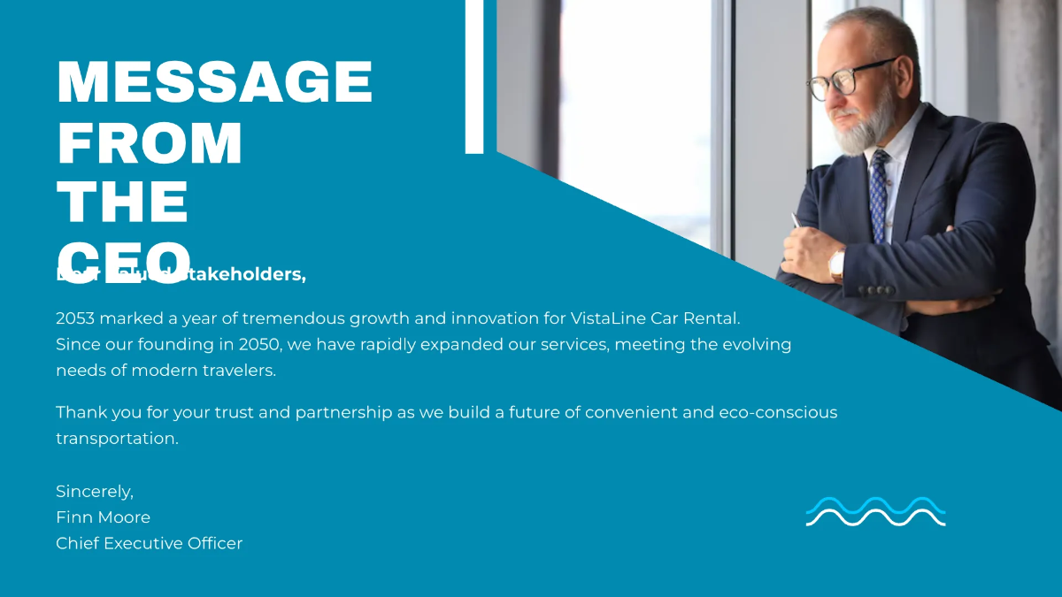 Free Annual Report Design Template to Edit Online