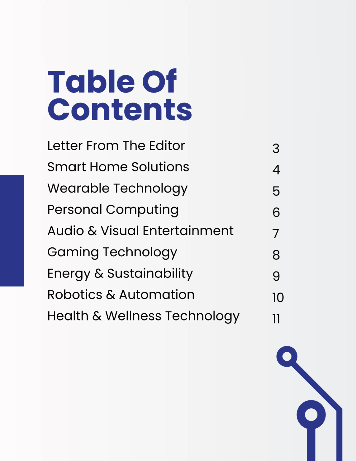 Free Electronic Company Catalog Template to Edit Online