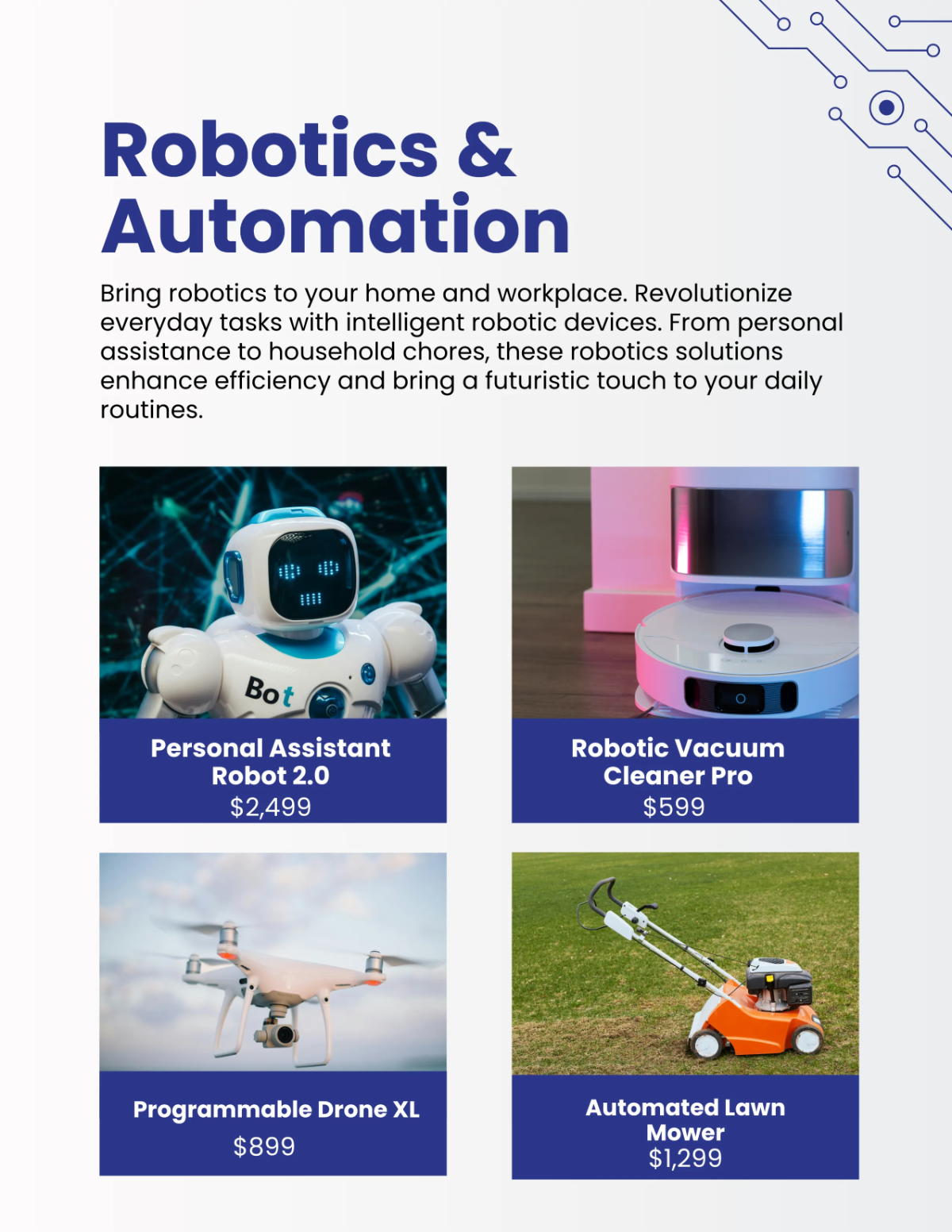 Free Electronic Company Catalog Template to Edit Online