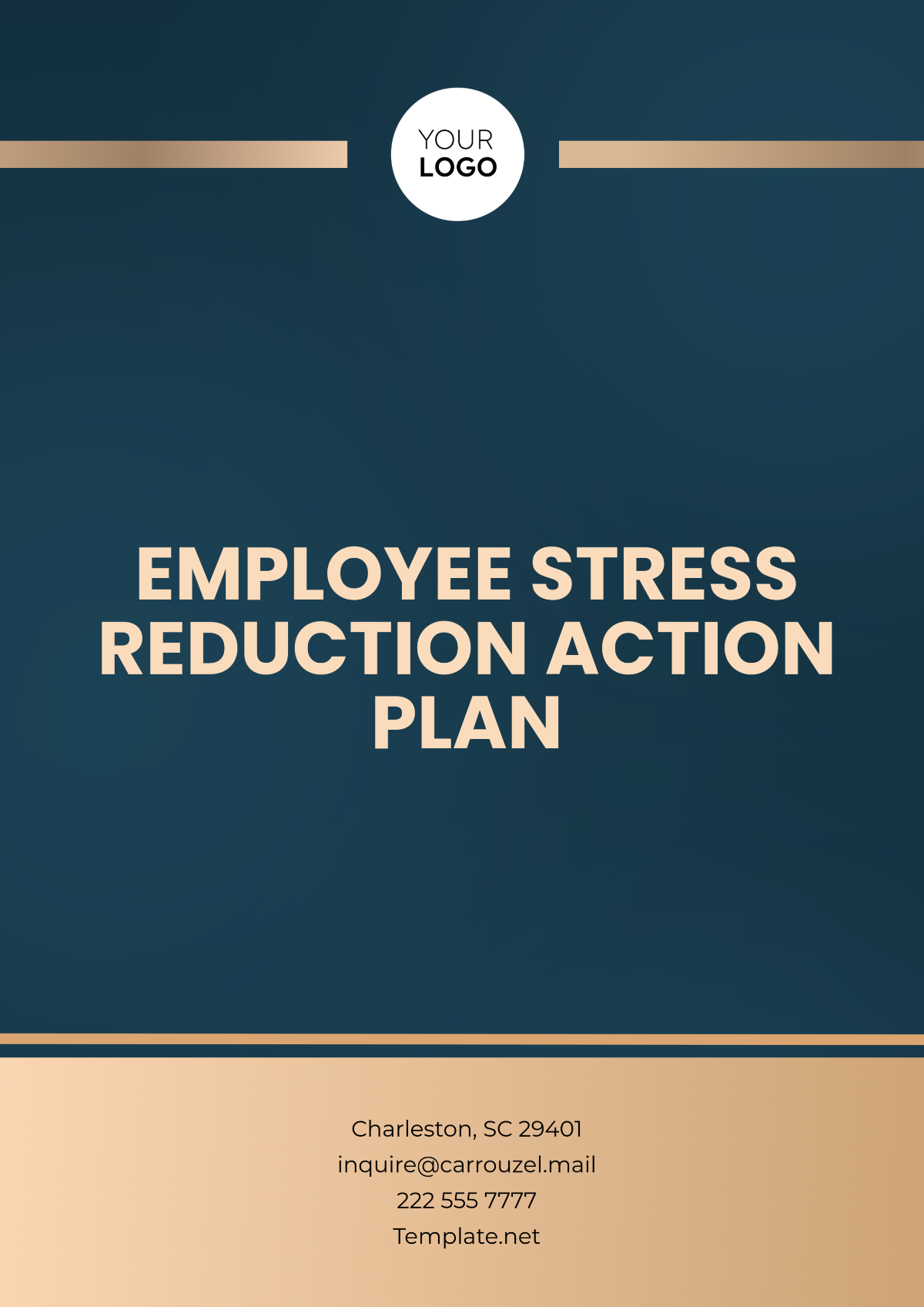 Free Employee Stress Reduction Action Plan Template - Edit Online ...