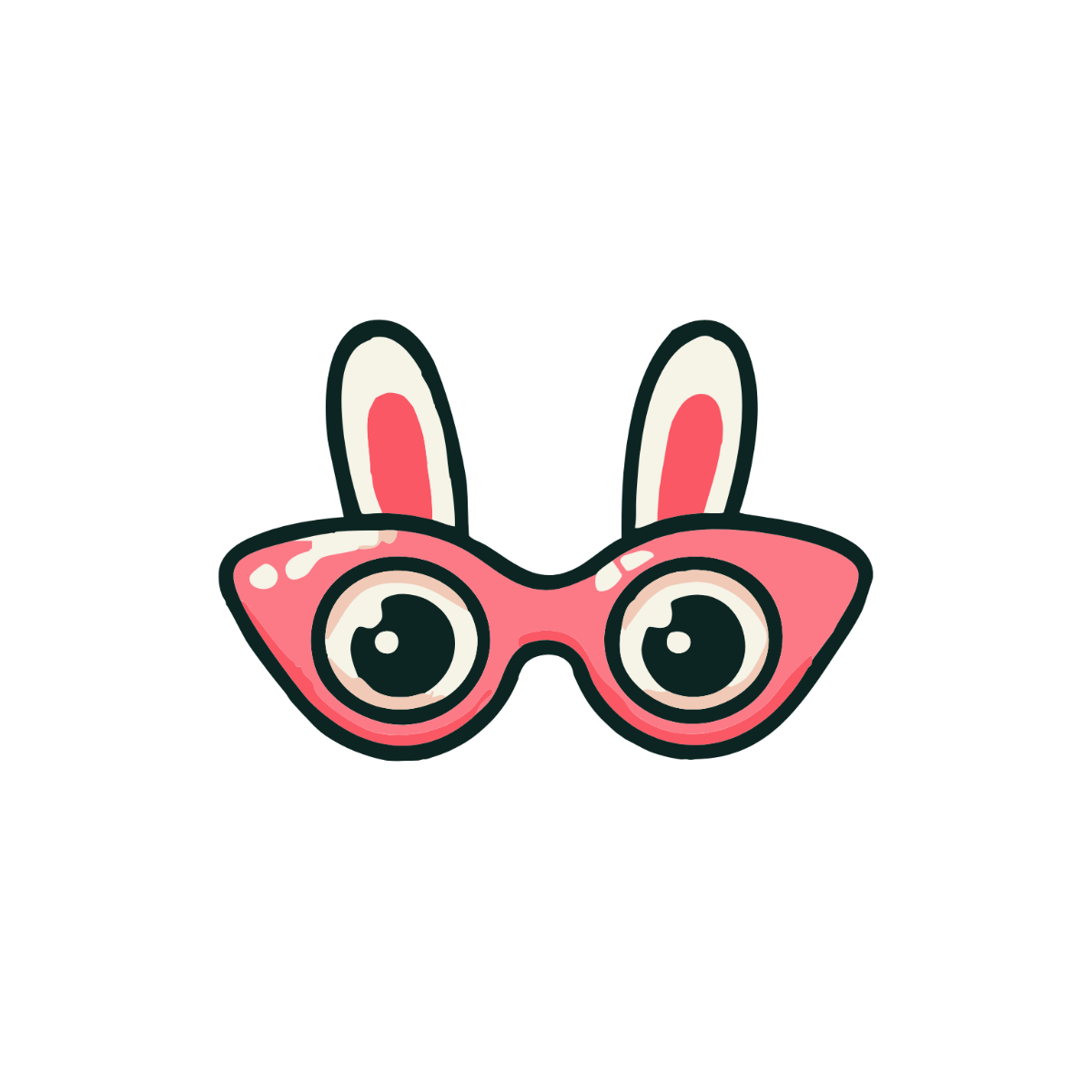 Free Funny Glasses Clipart Template