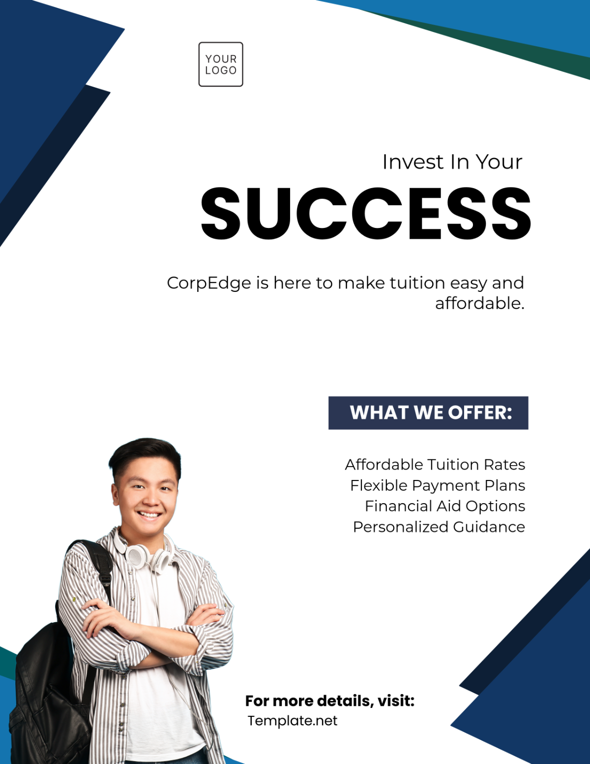 Free Printable Tuition Flyer Template