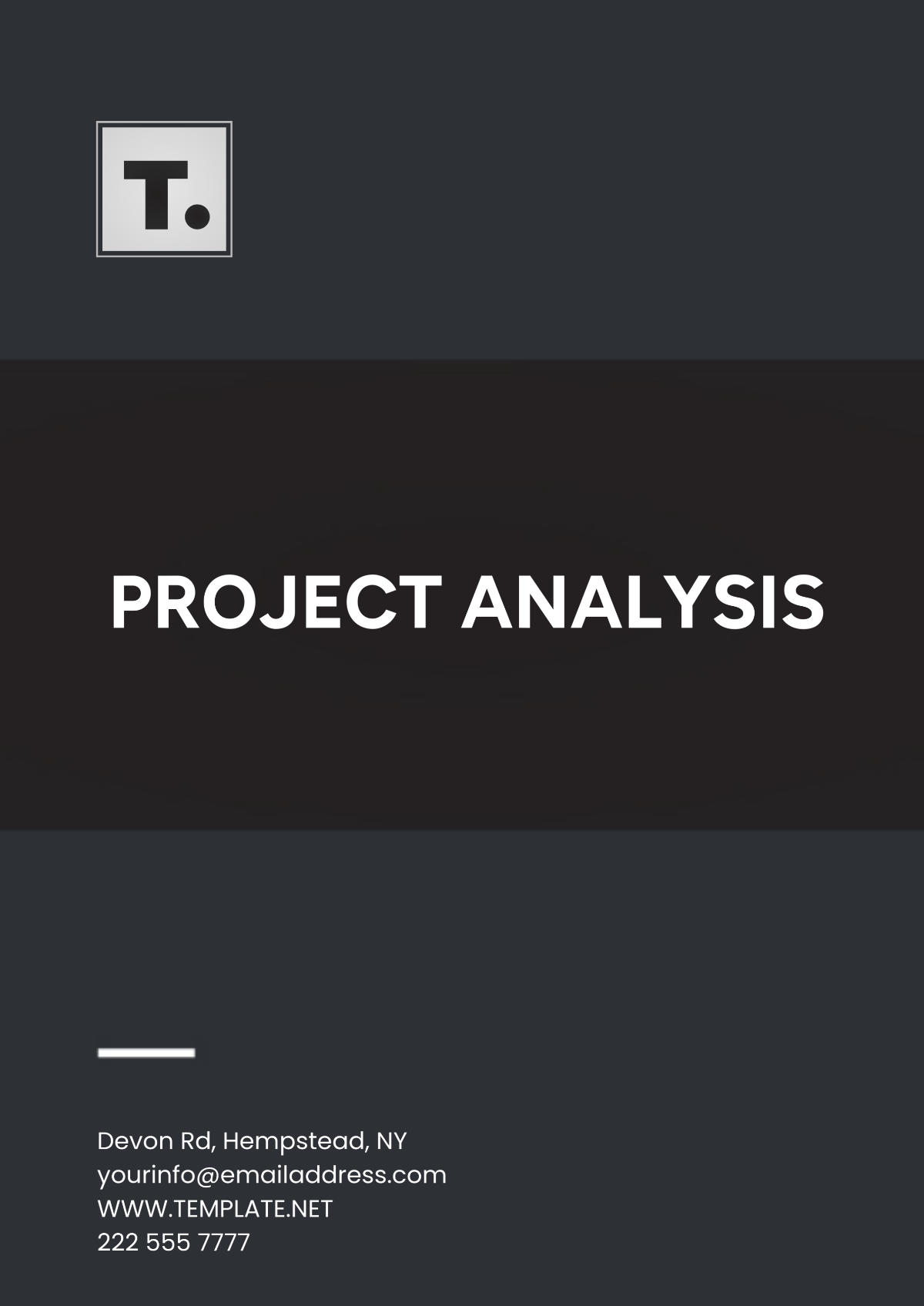 Free Project Analysis Template