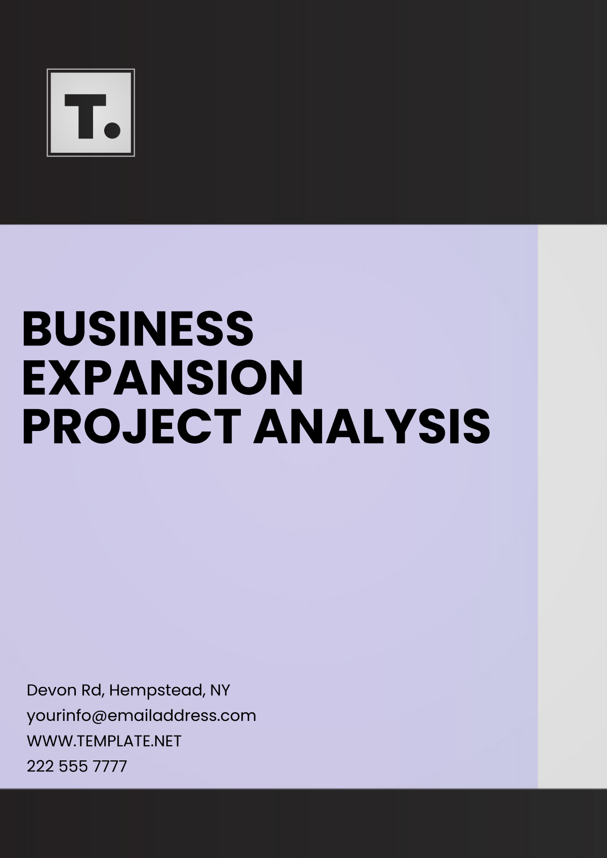 Free Business Expansion Project Analysis Template