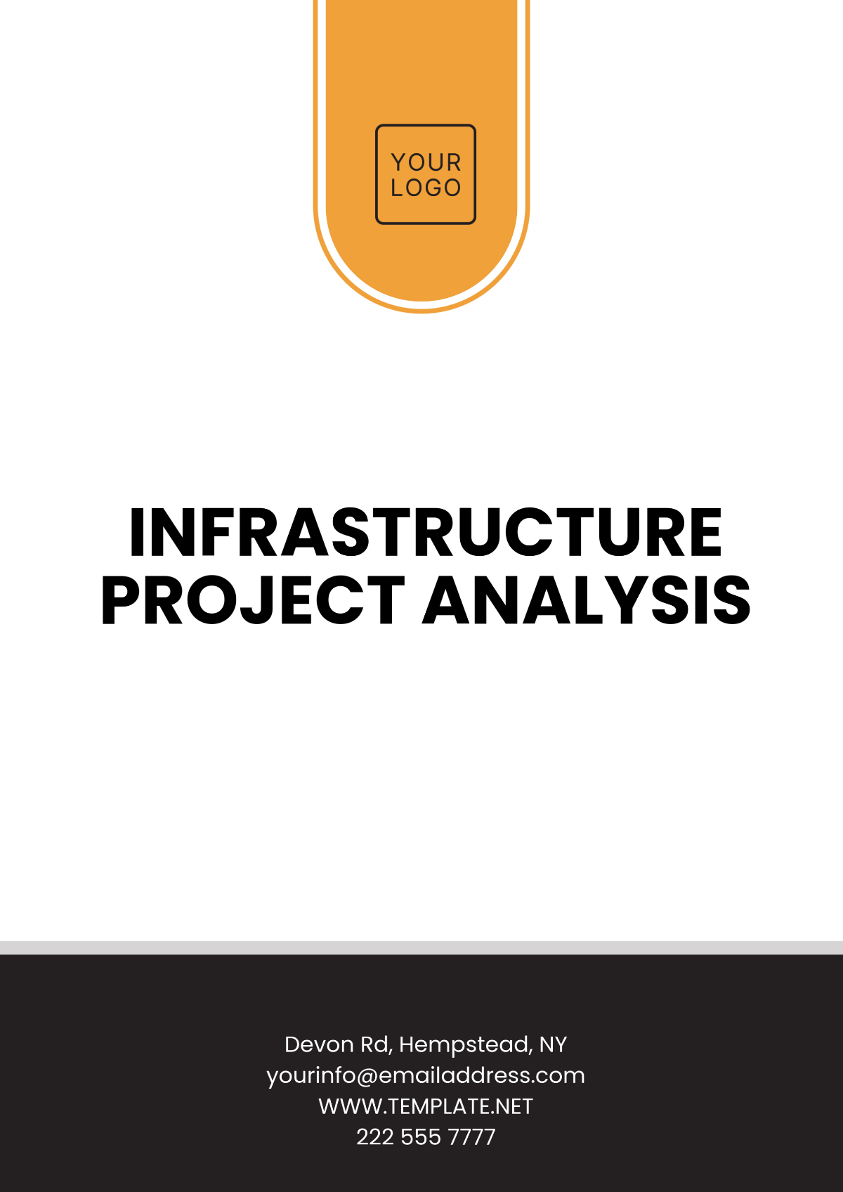 Free Infrastructure Project Analysis Template