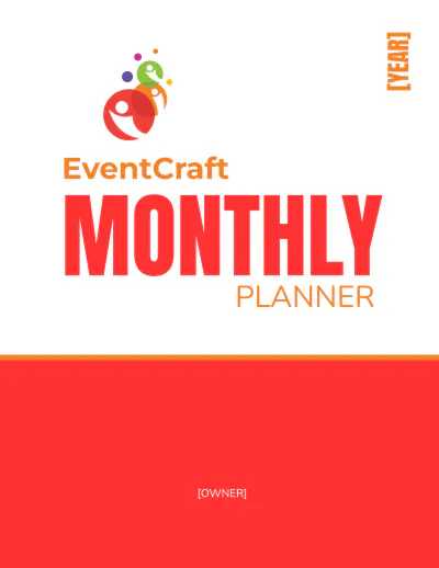 Free Monthly Planner Template to Edit Online