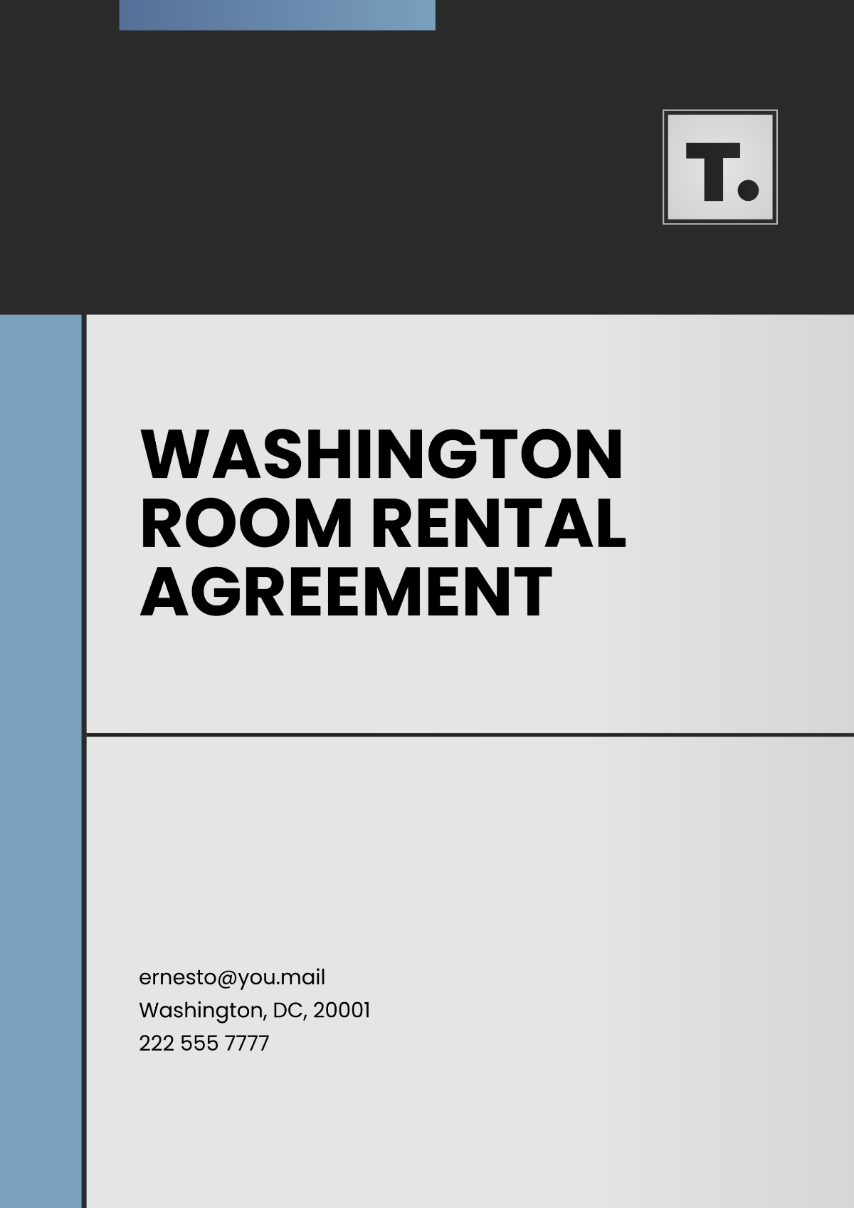 Free Washington Room Rental Agreement Template