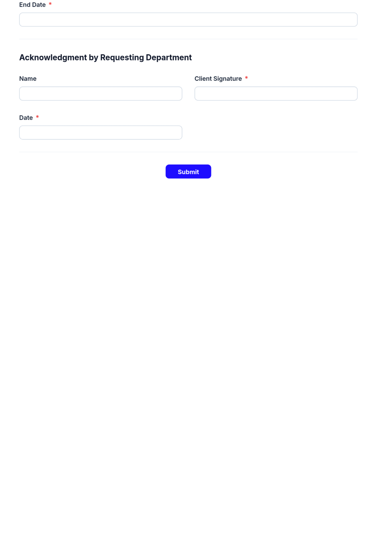Free Temporary Staff Requisition Form Template & AI Maker