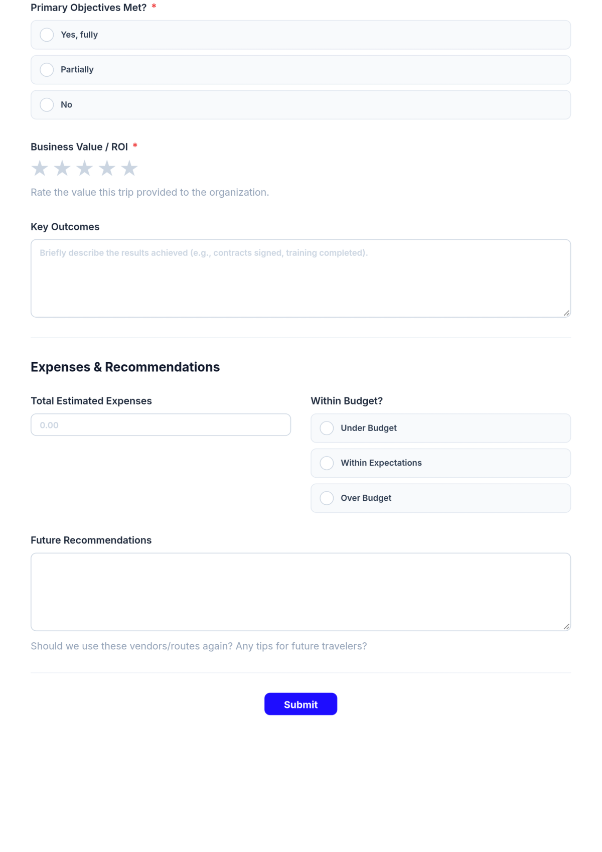 Free Travel Evaluation Checklist Template & AI Maker Free Travel Evaluation Checklist Template & AI Maker