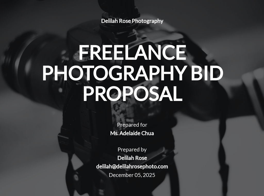 Free Bid Proposal Templates 24 Download In Word Pages Google Docs 