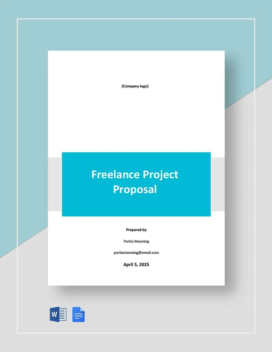 Freelance Project Proposal Template in Word, Pages, Google Docs - Download | Template.net