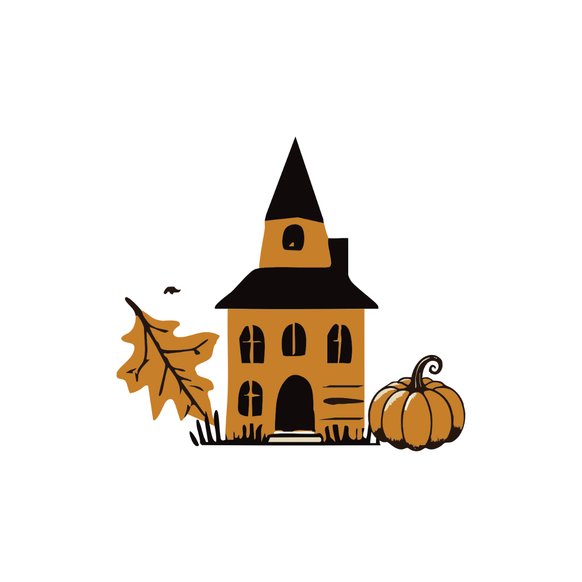 Free October Seasonal Clipart Template