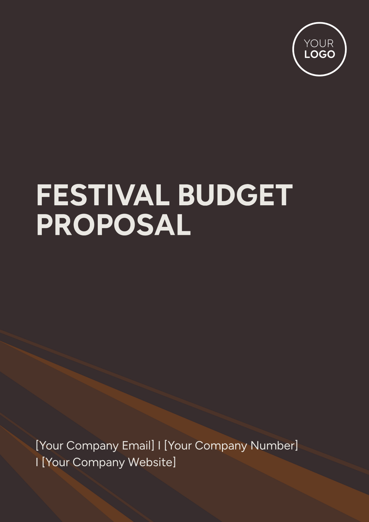 Free Festival Budget Proposal Template