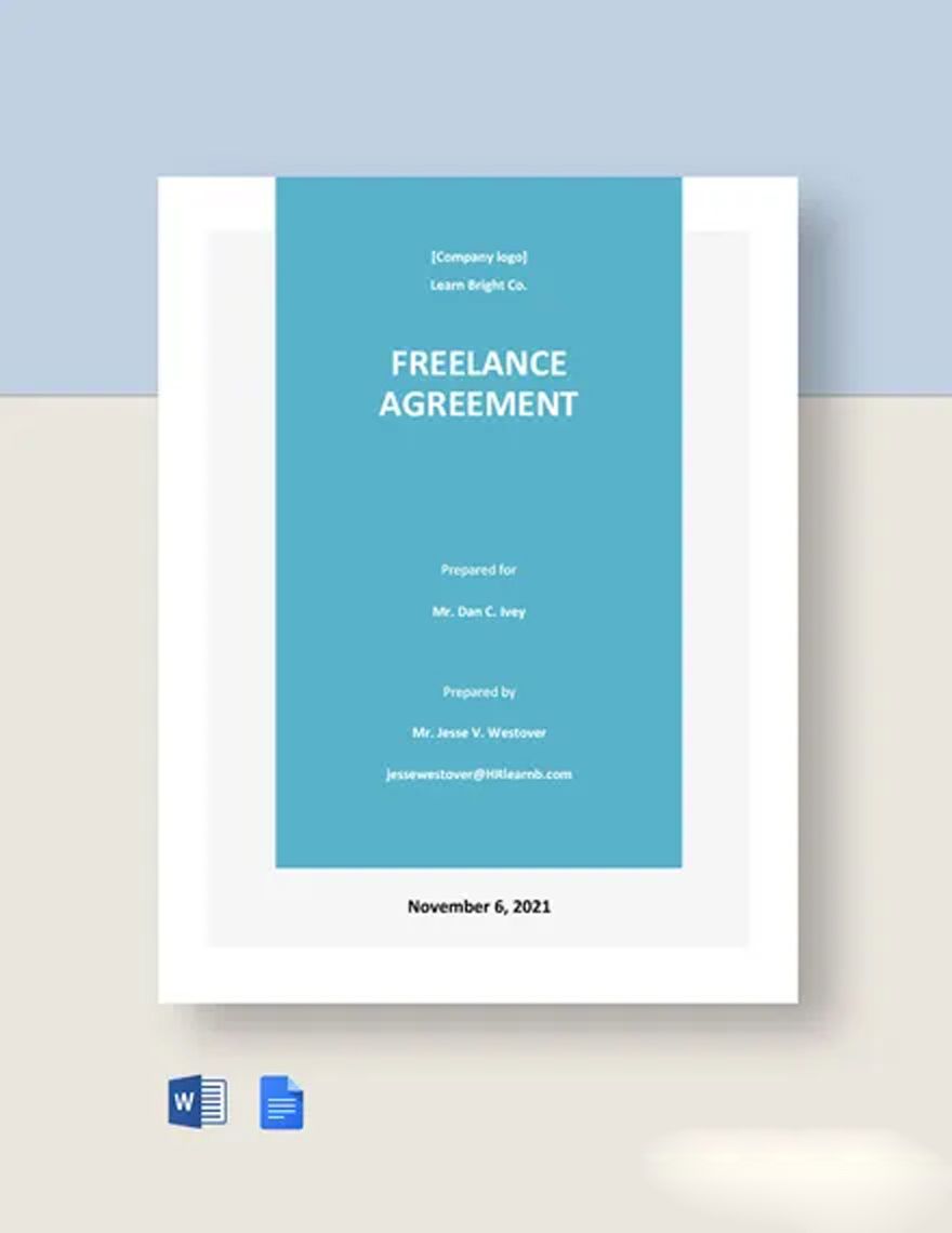 Basic Freelance Agreement Template