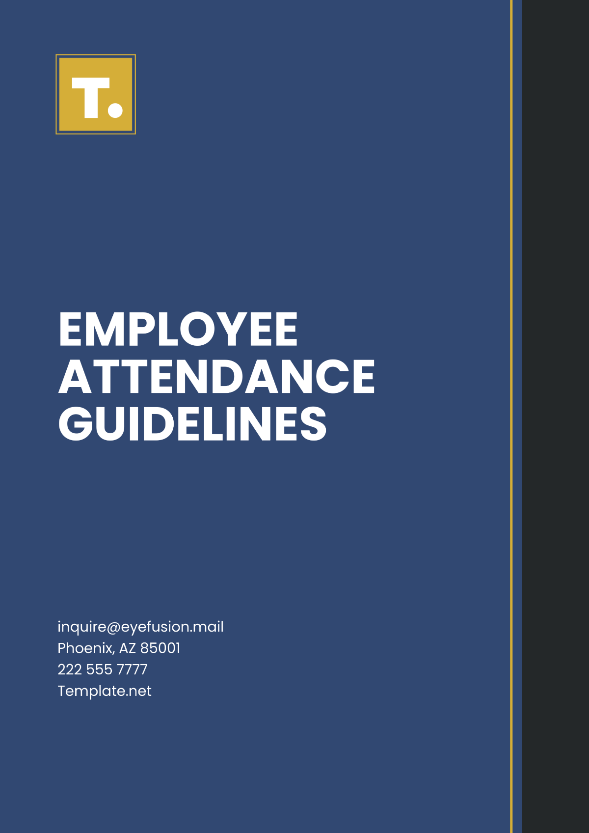 Free Employee Attendance Guidelines Template