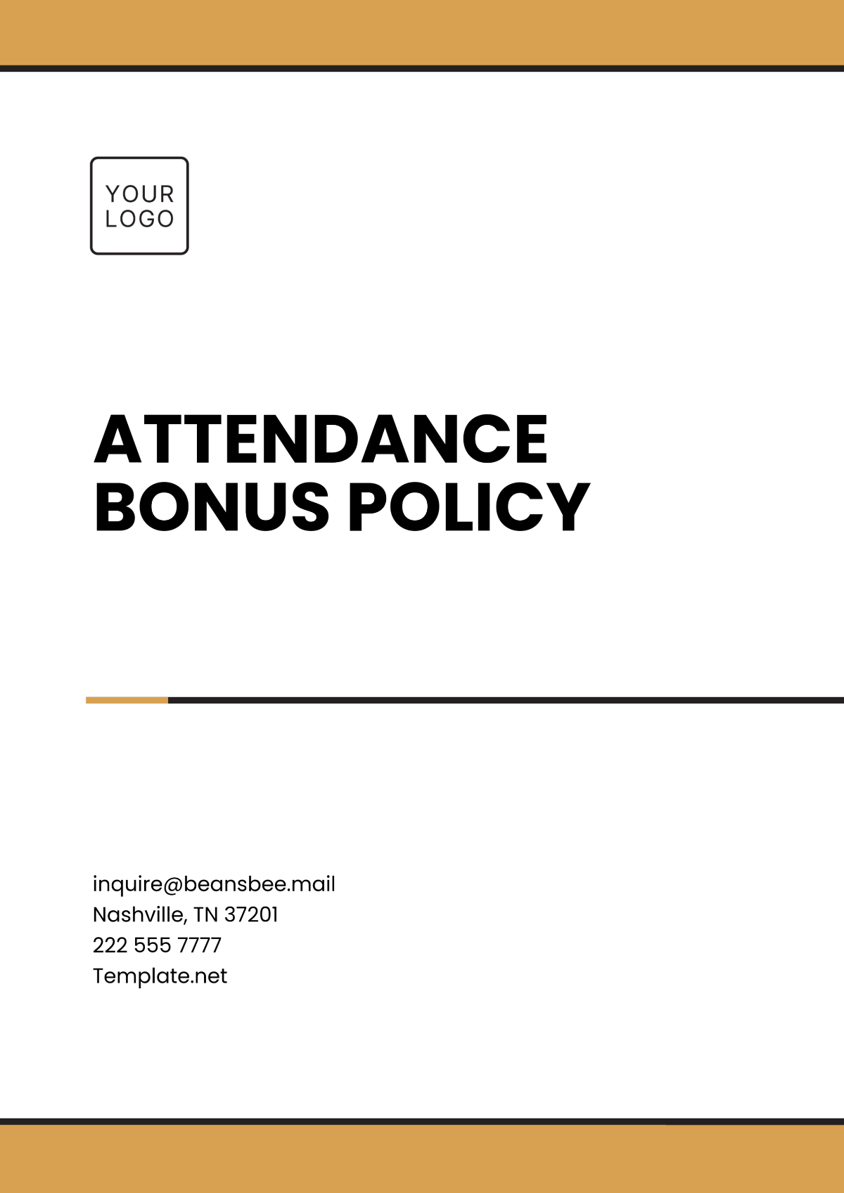 Free Policy Acknowledgment Template - Edit Online & Download | Template.net