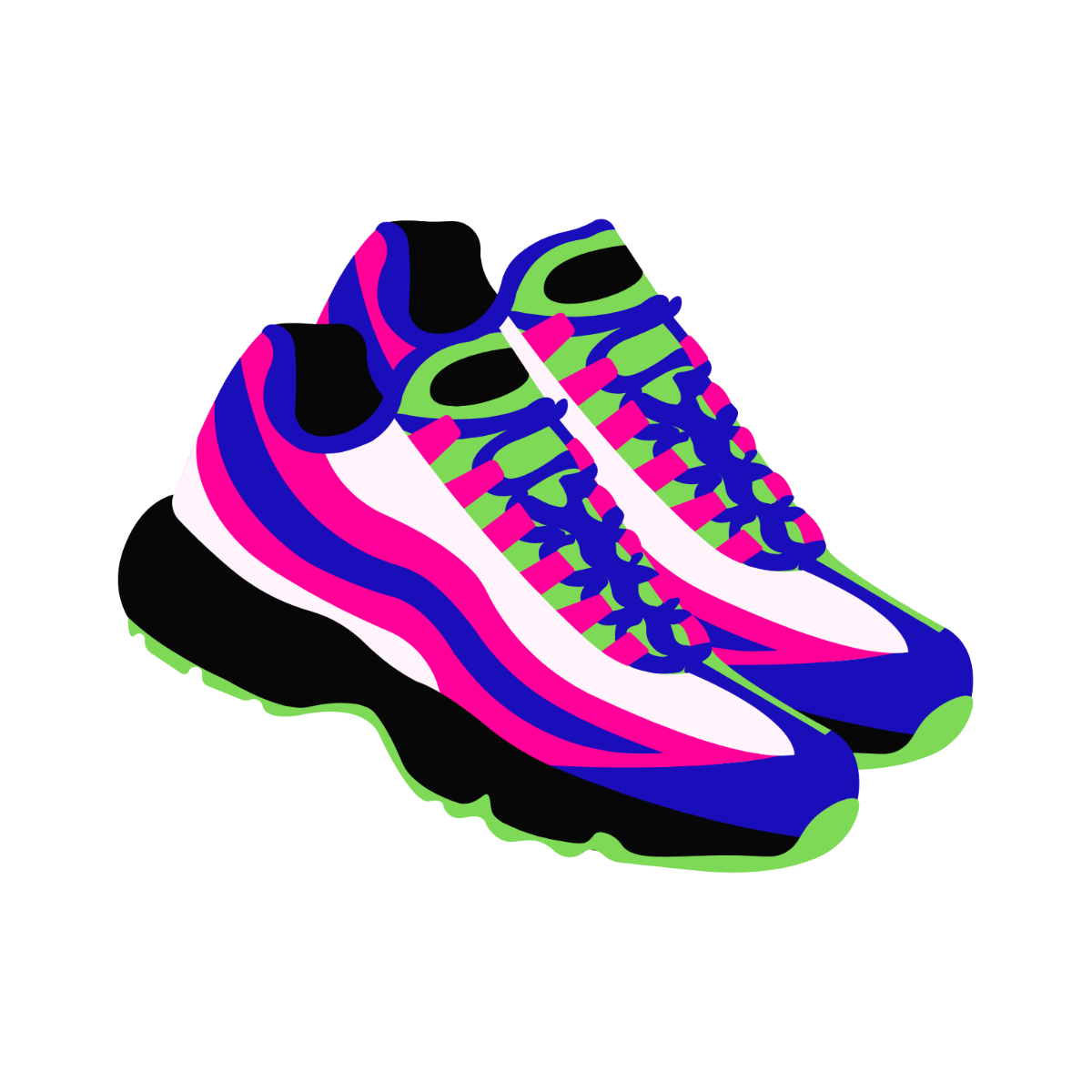 Free Sneakers Clipart to Edit Online