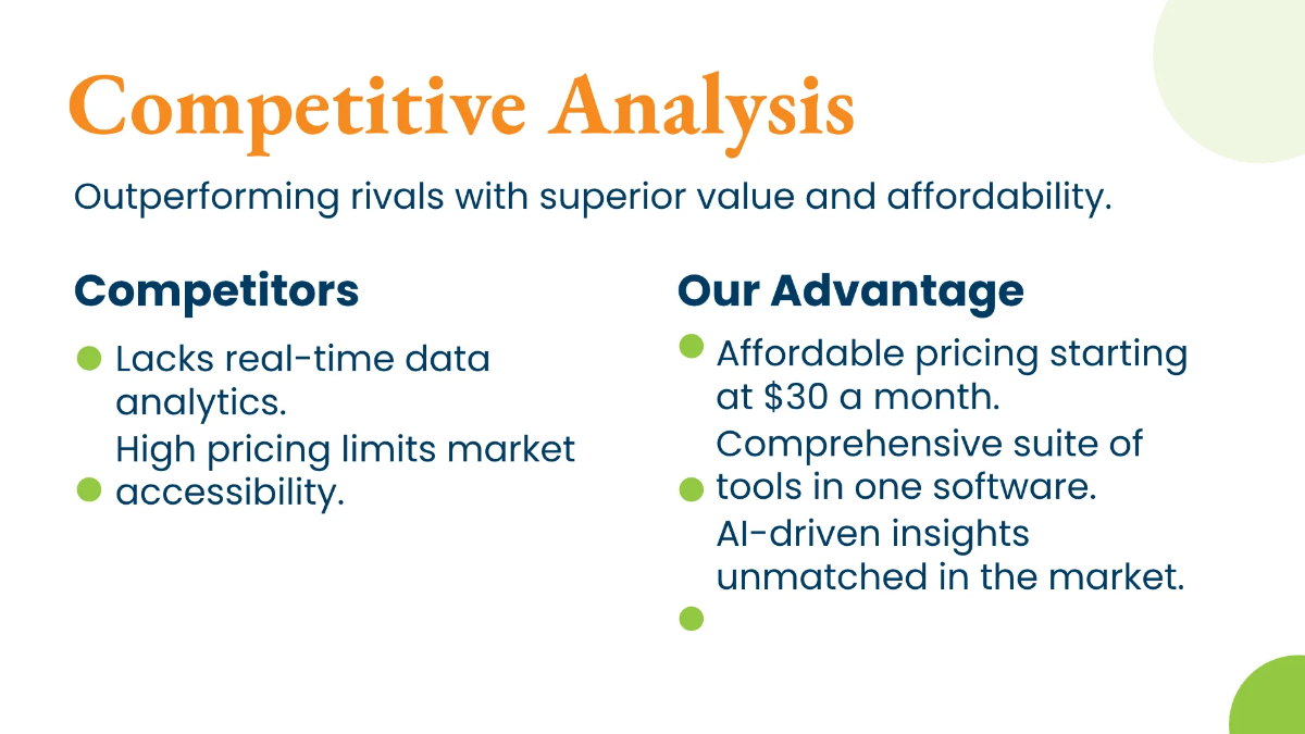 Free Entrepreneur Pitch Deck Template to Edit Online