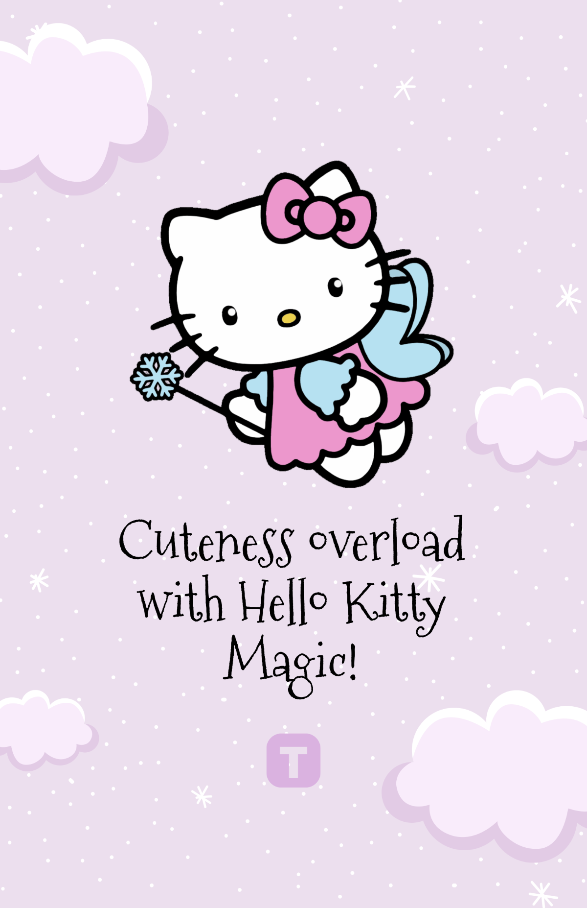 Free Hello Kitty Fairy Poster Template