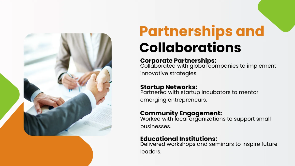 Free Entrepreneur Presentation Template to Edit Online