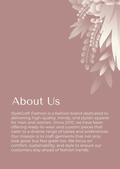 Free Company Profile Booklet Design Template to Edit Online