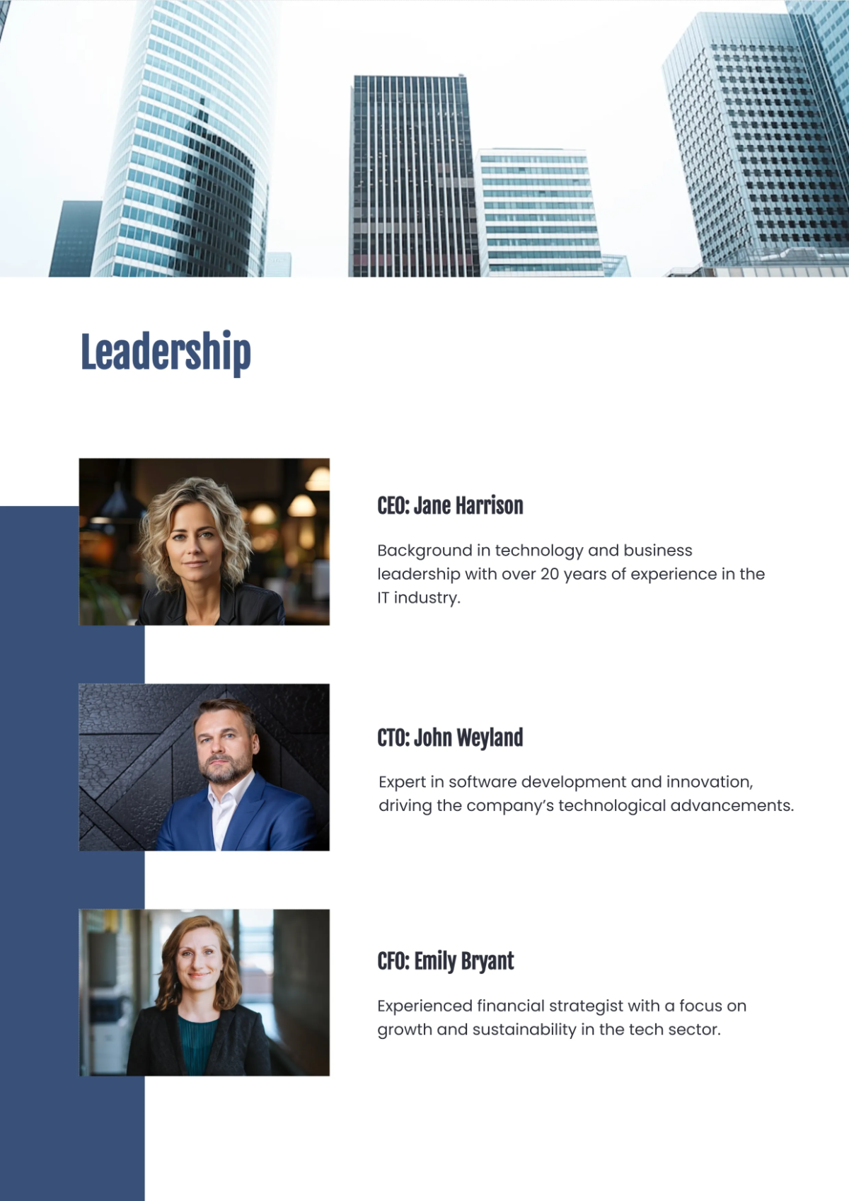 Free IT Company Profile Template to Edit Online Free IT Company Profile Template to Edit Online