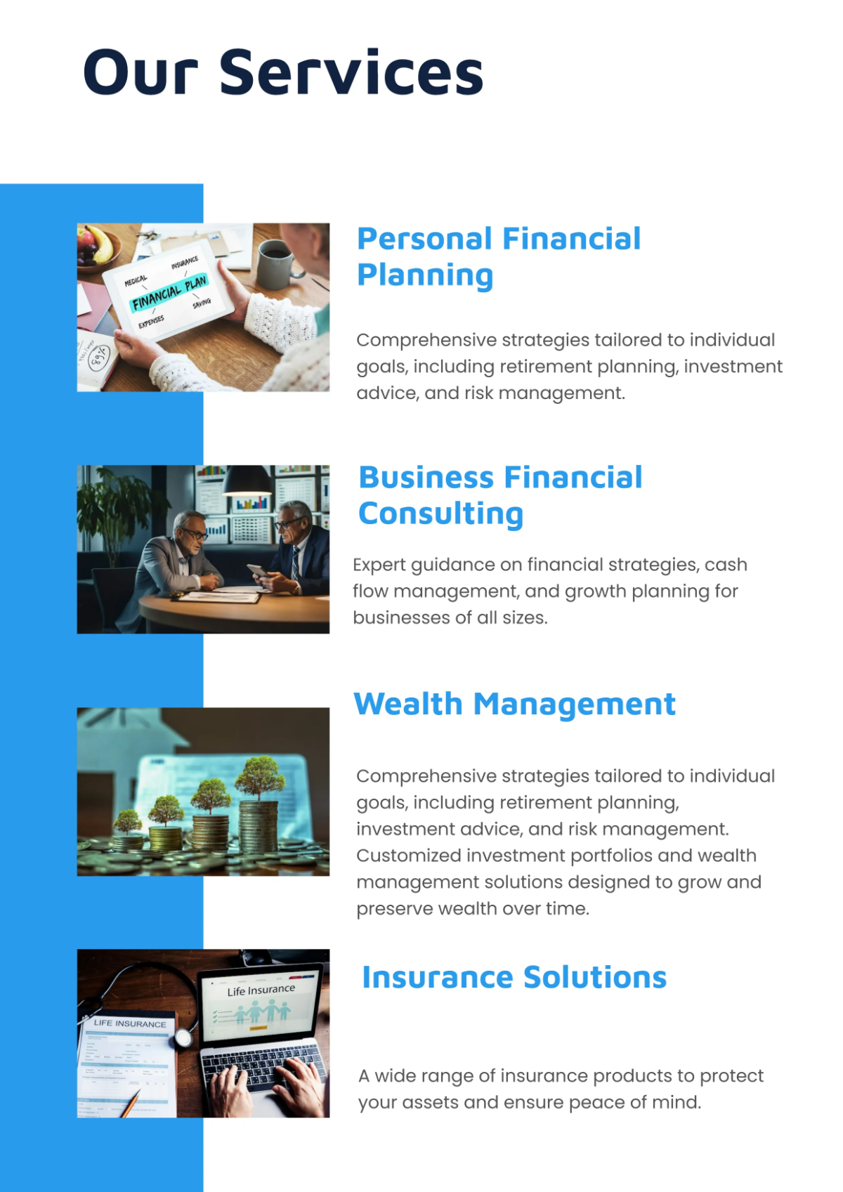 Free Financial Company Profile Template to Edit Online Free Financial Company Profile Template to Edit Online