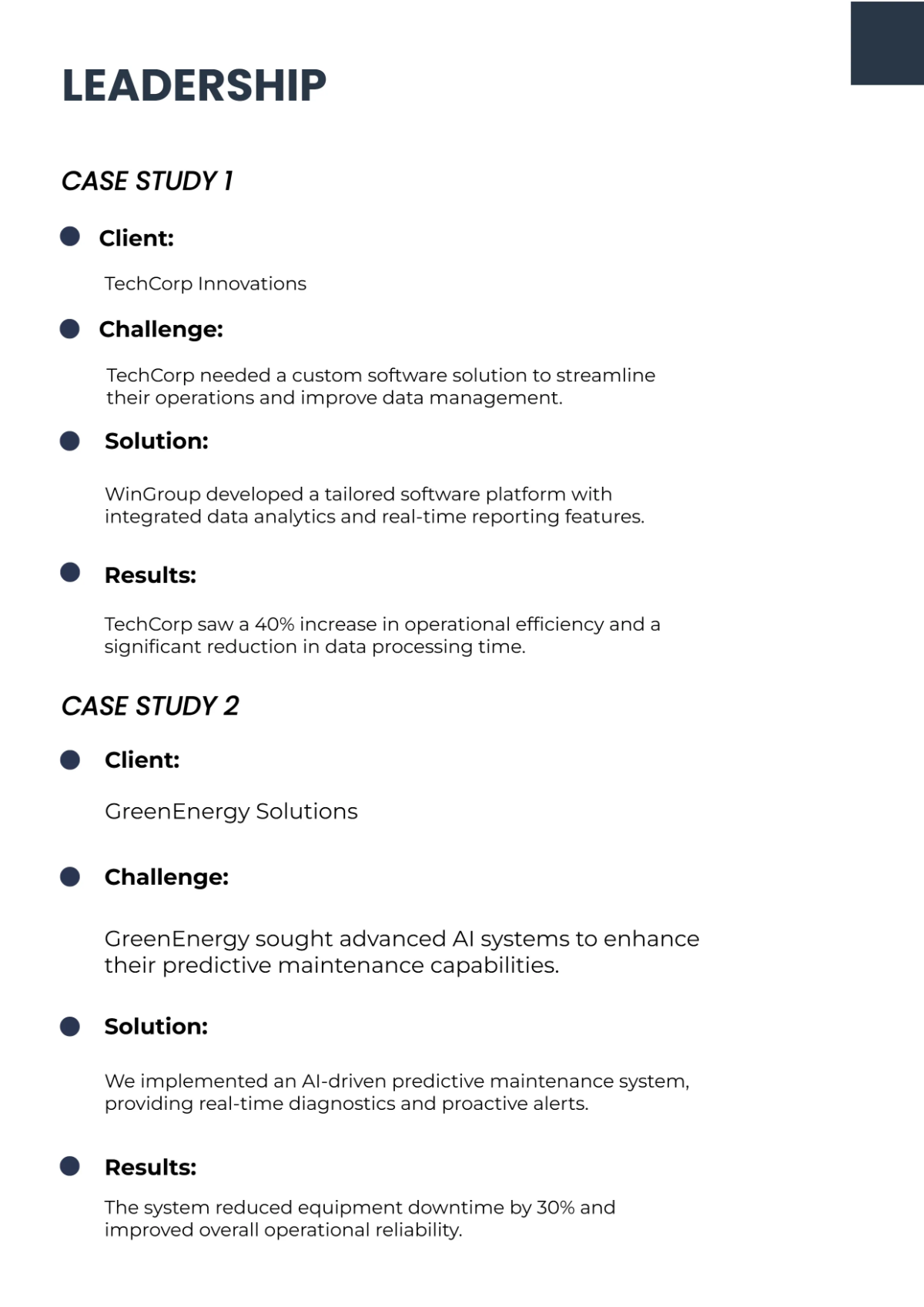 Free Short Company Profile Template to Edit Online
