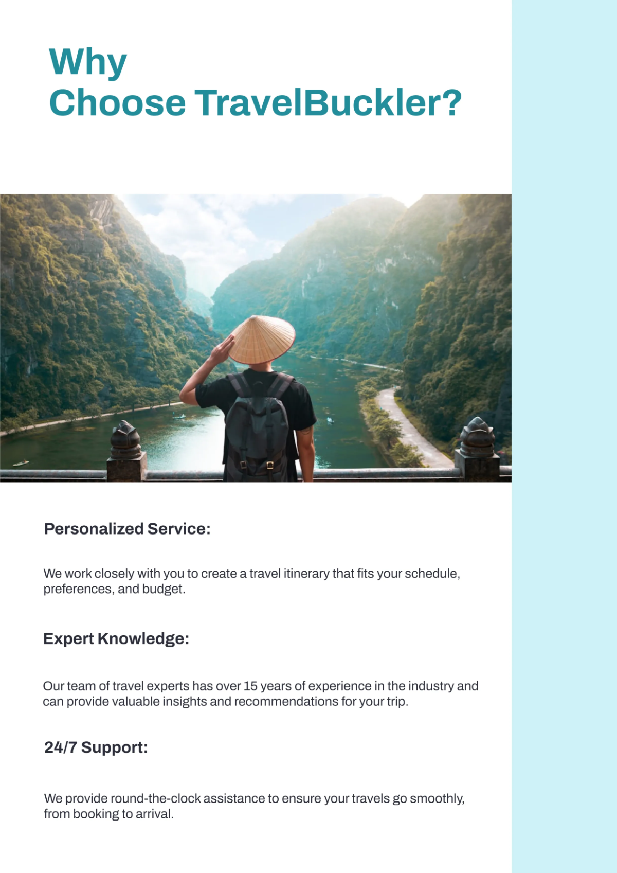 Free Travel Company Profile Template to Edit Online