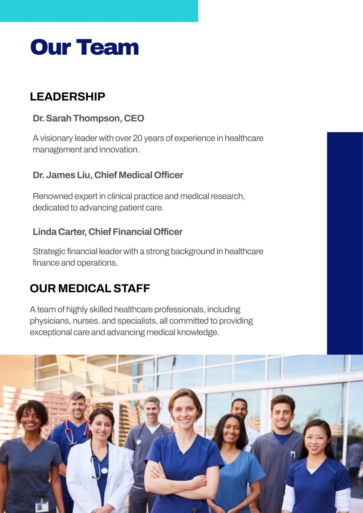 Free Company Profile Cover Page Template to Edit Online