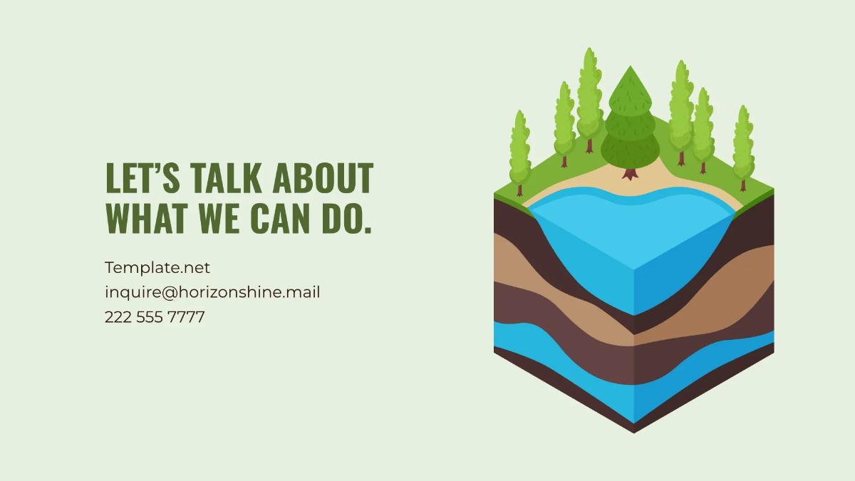 Free Components Of Environment PPT Template to Edit Online