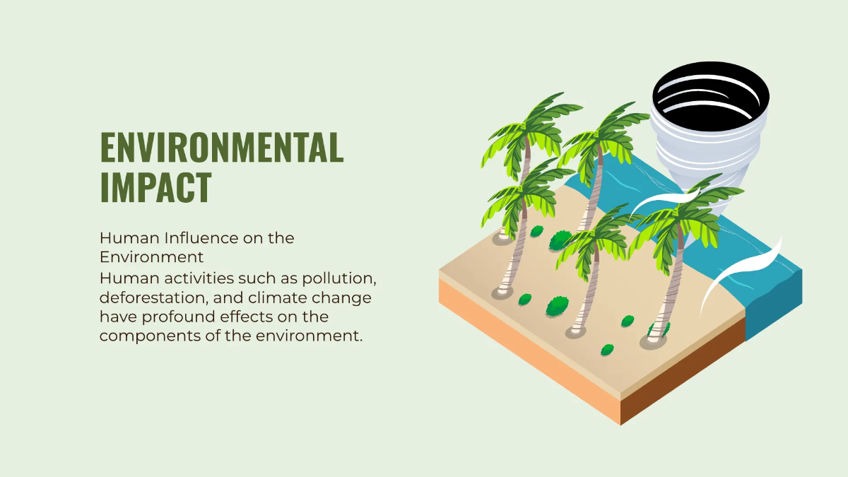 Free Components Of Environment PPT Template to Edit Online