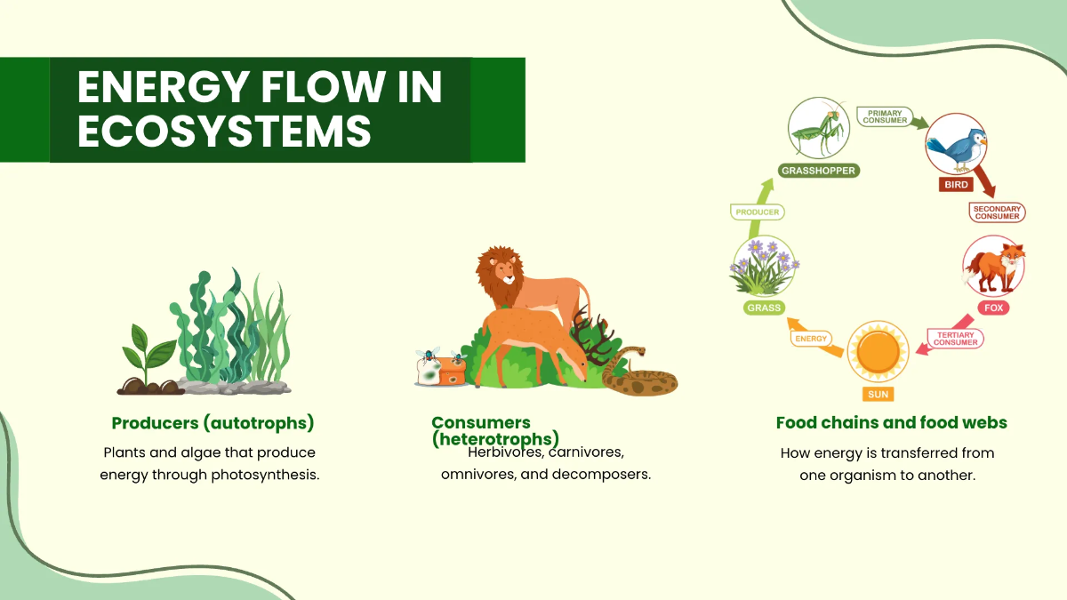 Free Environment Ecosystem PPT Template to Edit Online