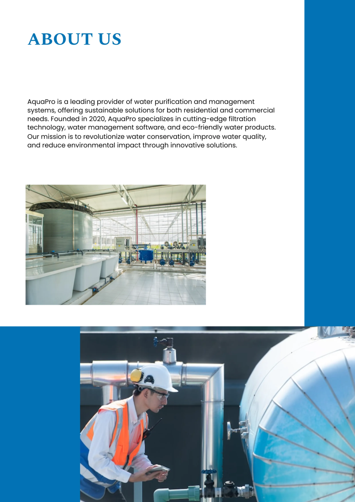 Free New Company Profile Sample Template to Edit Online