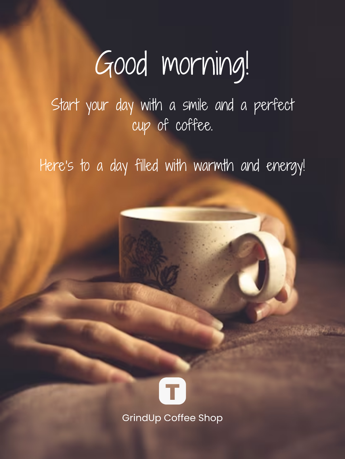 Free Good Morning Coffee Template