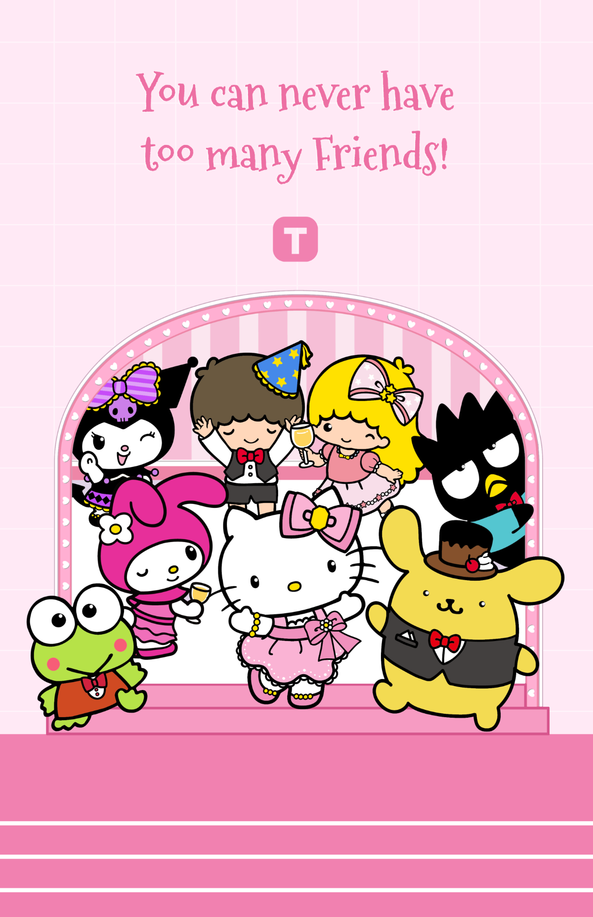 Free Hello Kitty And Friends Poster Template