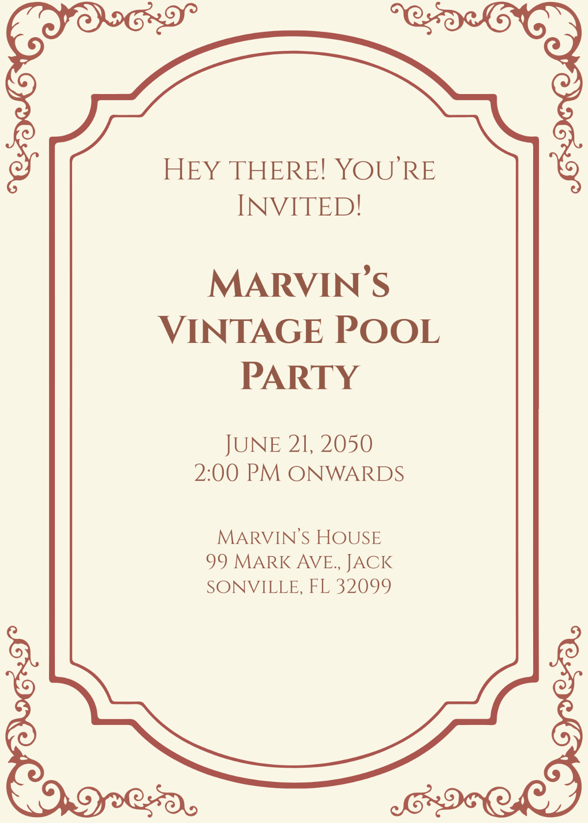 Vintage Invitation Kit Template - Edit Online & Download