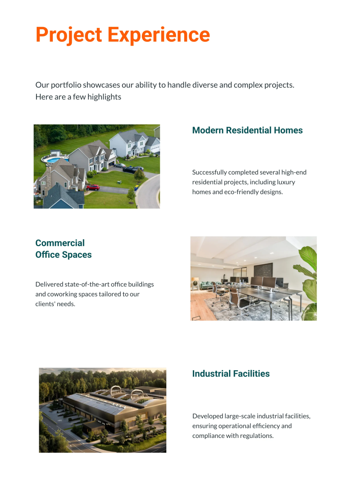 Free Construction Company Profile Template to Edit Online Free Construction Company Profile Template to Edit Online