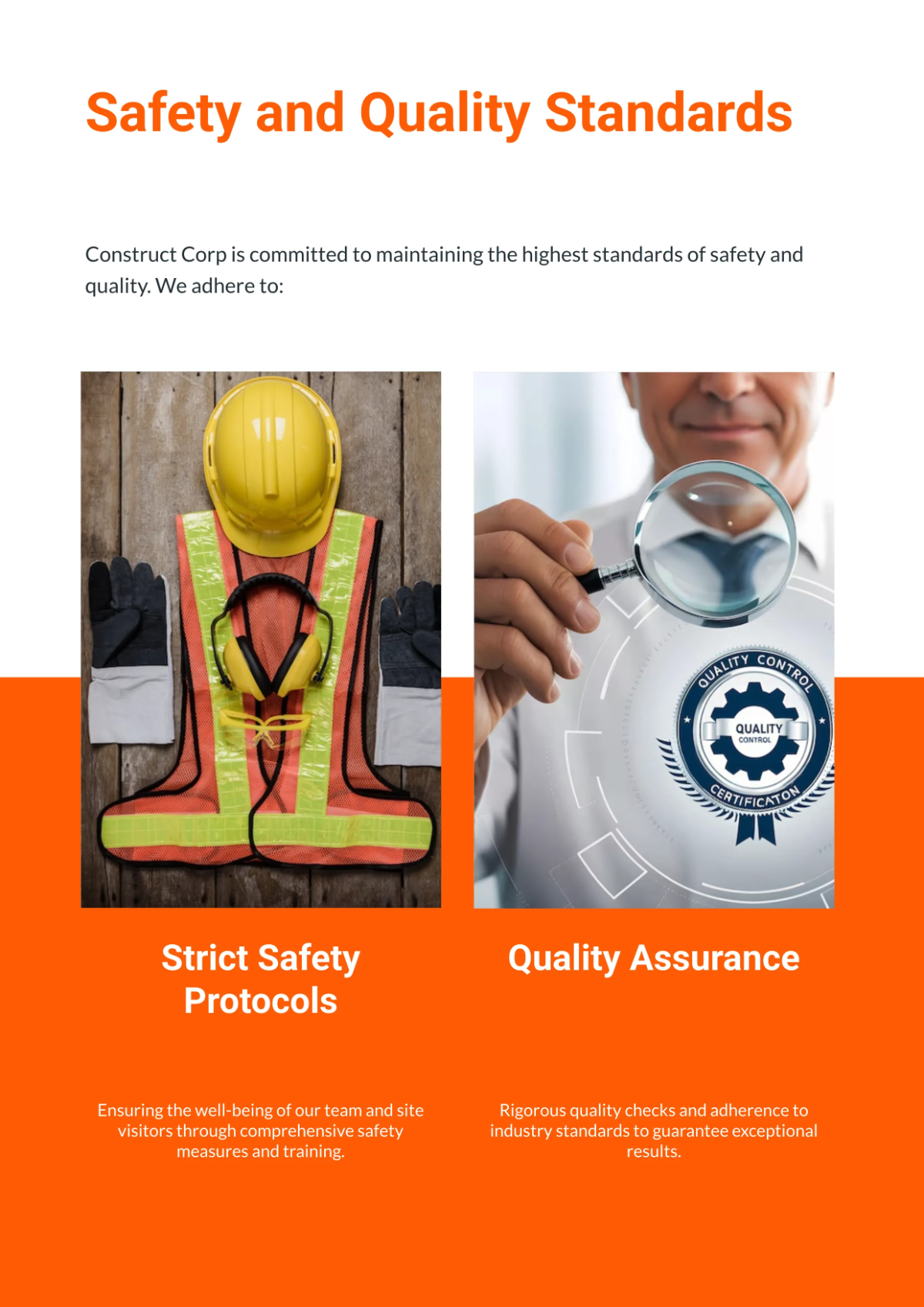 Free Construction Company Profile Template to Edit Online Free Construction Company Profile Template to Edit Online