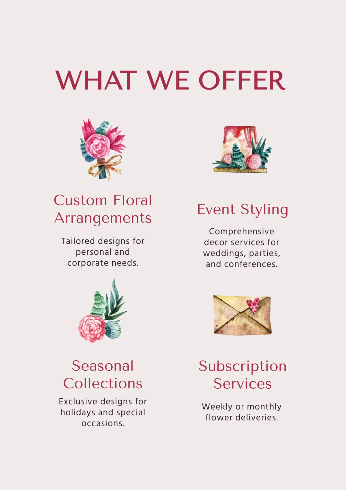 Free Editable Company Profile Template to Edit Online