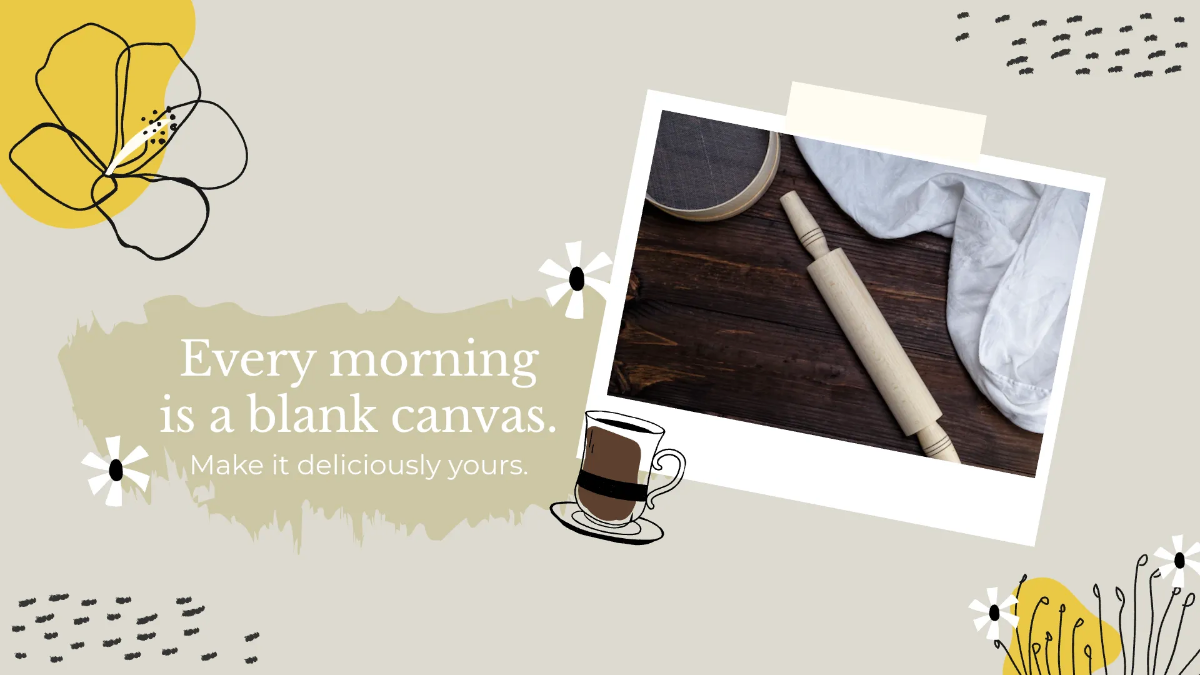 Free Good Morning Slides Template to Edit Online
