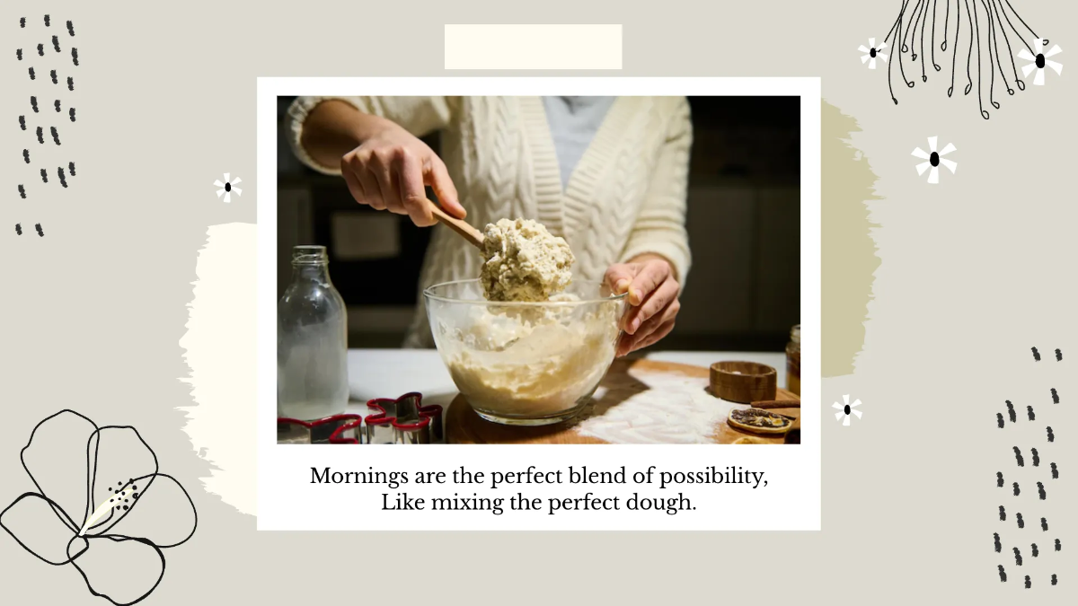 Free Good Morning Slides Template to Edit Online