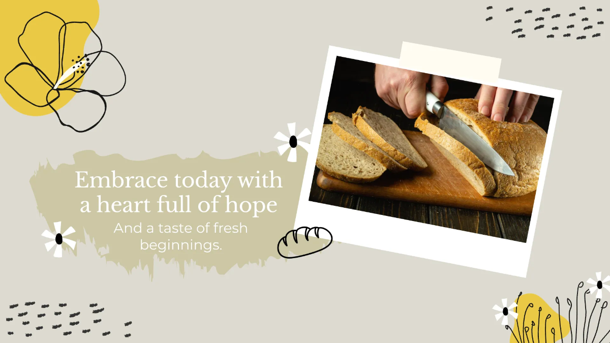 Free Good Morning Slides Template to Edit Online